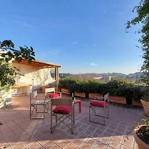 Beautiful Loft In Ponte Milvio With Terrace Appartamento